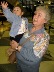 With Granny Barbara
