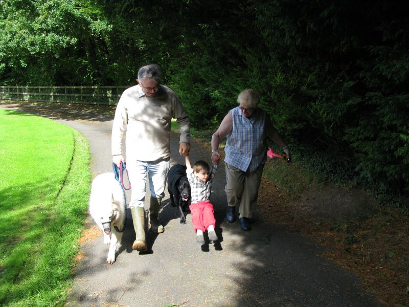 Geoff, Barbara and Graeme