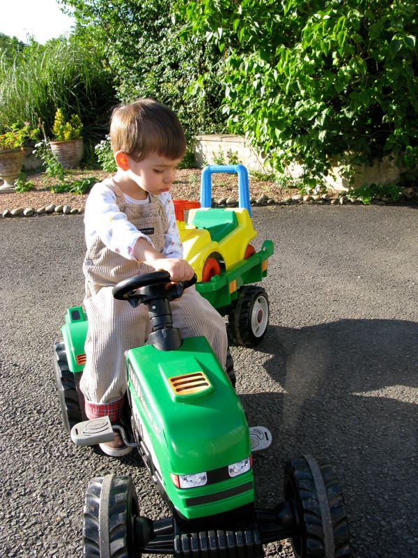 Graeme and the Tractor