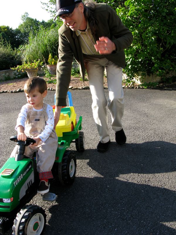 Graeme and the Tractor