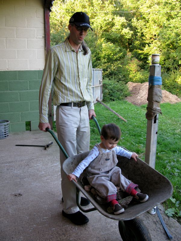 Wheelbarrow Ride!