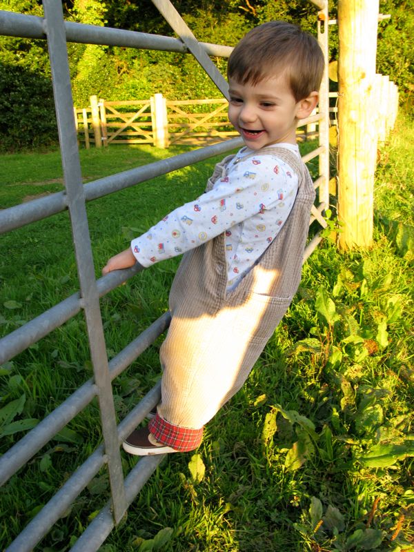 Graeme on the Gate