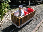 Driving His Own Train