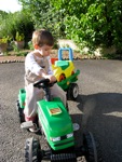 Graeme and the Tractor