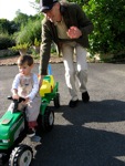 Graeme and the Tractor