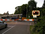 Tarka Line crossing at Eggesford